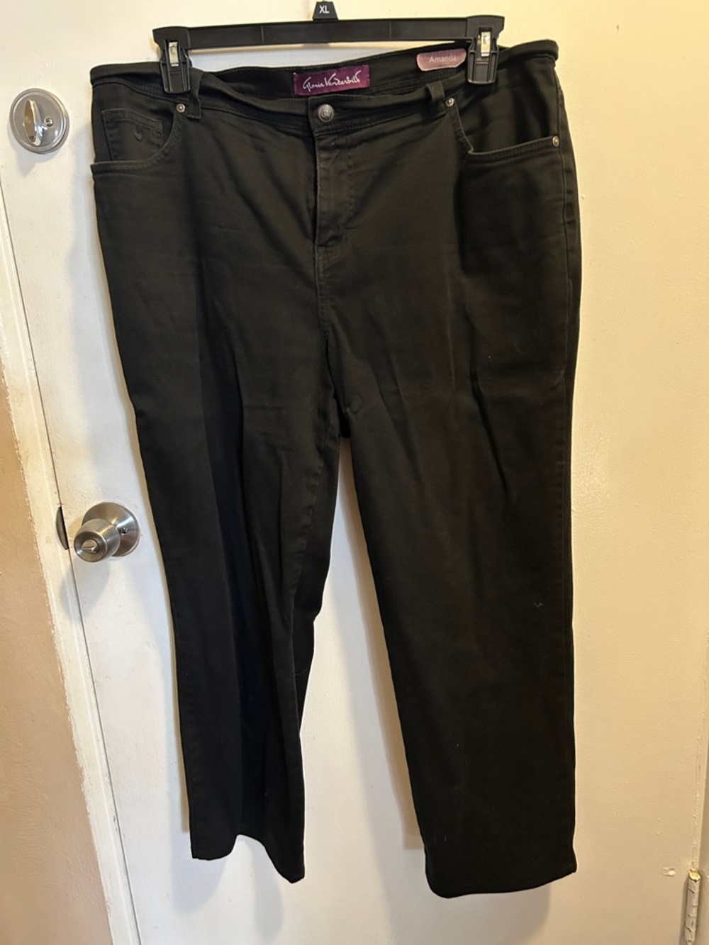 Gloria Vanderbilt Black Slim Stretch Jeans